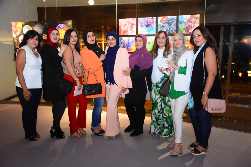 Conflicted Faces Exhibition by Fadwa Hamdan